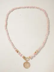 [Sydney Evan] Sydney Evan - 14-karat Gold, Morganite And Diamond Necklace - One size One size Gold
