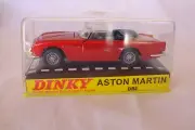 Dinky 110 Aston Martin DB5 Red with Black interior original 1960's Mint Boxed