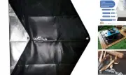 Fireproof Mat, Grill Mat, Oil-Resistant and Waterproof for Home Grilling,