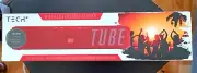 Tech 2 Tube Wireless Bluetooth Red Speaker NIB Party Mode 5+ Hours Xmas Gift