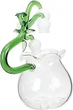 WOONEKY Delicate Cocktail Glass Stylish Bar Cocktail Cups for Parties Weddings and Banquets Unique Creative Design with Stable Base Reusable and Easy to Clean Elegant Table Decor