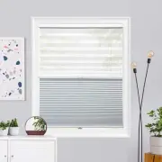Chicology Montana Cut-to-Size Snowfall Cordless Day 'N Night Privacy Blackout W