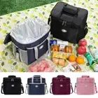 Multi-compartment Large Capacity Lunch Bag Waterproof Picnic Box Daily Lunch