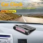 AN01 Look Solar Car Digital Clock with Date In-Car Temperature Display