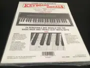 A Piano Pack for Beginners Keyboard Decals @M2