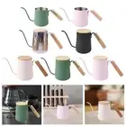 Gooseneck Kettle 304 Stainless Steel with Handle Pour over Coffee Kettle Drip