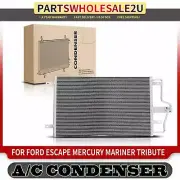 A/C Condenser w/ Bracket for Ford Escape Mercury Mariner Mazda Tribute 2.3L 2.5L (for: Ford)
