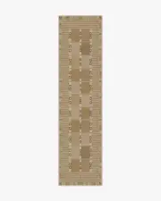75' x 305' | Machine Washable Runner Rug | Kid & Pet Friendly | Indoor Rug | Muir Natural Re-Jute Rug | Ruggable