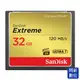 ★閃新★免運費★ SanDisk Extreme CF 32GB 120MB 高速記憶卡 (公司貨)