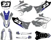 Yamaha YZ 250 2015 - 2022 Full custom graphics Shades style sticker kit decals