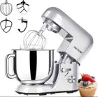CHEFTRONIC Stand Mixer, 7 Qt Tilt-Head Electric Household Silver- 650W 6-P