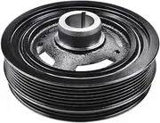 A-Premium Engine Harmonic Balancer Compatible with Hyundai Sonata 2011-2014 Kia Optima 2011-2016 Sedan L4 2.4L Electric Petrol