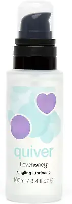 Lovehoney Quiver Tingling Water Based Lube Gel - 100Ml