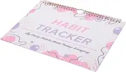 Undated Habit Tracker Habit Goal Journal Planner Safe Paper Material for to-do Lists Reminders