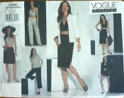 Vogue 2565 uncut pattern, summer leisure separates, sizes 12-14-16, 8 pieces