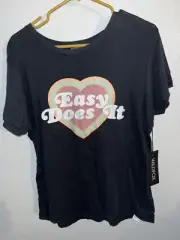 Wild Fox Easy Does It Keke T Shirt Size M NWT