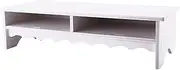 Desktop Computer Monitor Stand Riser with Storage Layer Height Laptop Holder for Desk and Stylish Design for Organizing Office Supplies and Enhancing