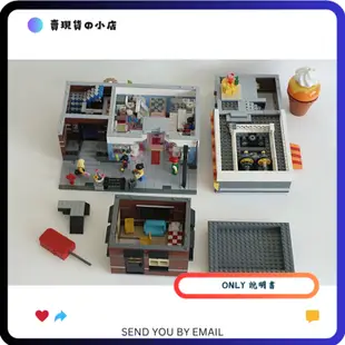 只有說明書 沒有零件 沒有積木 LEGO MOC 10851 冰淇淋店 電動版