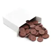 100 Pcs Dental Polishing Wheel Dremel Rotary Tool Jewelry Silicon Rubber