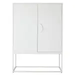 [James Lane] Havasa Bar Cabinet White