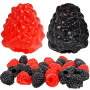 40 Pcs Artificial Raspberry Stems Home Decoration Ornaments Toddler Child