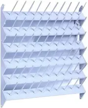 Deluxe 60 Spool Cone Thread Stand/Rack Organizer for Sewing and Embroidery