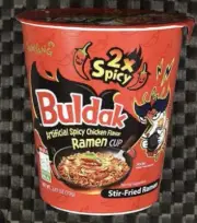 Samyang Buldak Hot Chicken Flavor Ramen Cup Korea X2 Spicy Noodles 70g X 6ea