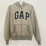 GAP 刷毛 連帽外套 灰