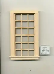 Window - Colonial 9 over 9 - 2116 dollhouse miniature 1:12 scale USA made