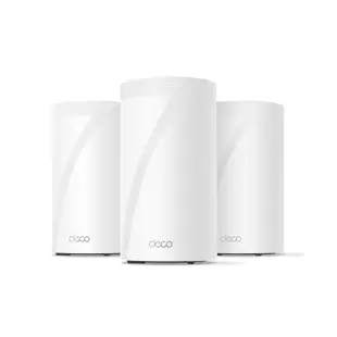 TP-Link Deco BE65 Wi-Fi 7 BE11000 三頻 2.5G 真Mesh無線網路網狀路由器(支援VPN)(3入組)