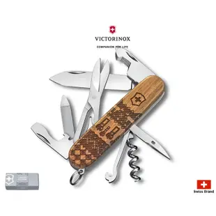 Victorinox瑞士維氏91mm瑞士刀Spirit 2023年限量版雷刻核桃木握柄【1.3901.63L23】