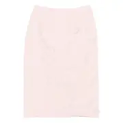 [Cecilie Bahnsen] Cecilie Bahnsen Pleated Midi Skirt 10 UK PINK