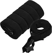 CIYODO 6pcs Ratchet Strap Ratchet Tie Down Straps Replacement Luggage Straps Buckle Straps Adjustable Luggage Lashing Strap Adjustable Straps Backpack Straps Cinch Strap Black Nylon