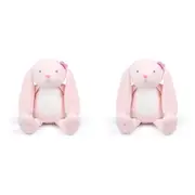 2x The Peanutshell Whisper Butterfly Bunny Soft Toy Plush Infant/Baby Nursery