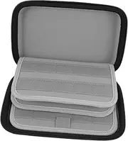HOMOBABE Game Storage Case with Slots for Game Durable Memory Case Compatible with Shockproof and Stylish Design for Convenient Organization and Travel