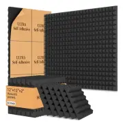 32 Pack Acoustic Foam Panels,12x12x2 inches Sound Proof Foam Panels for Walls...
