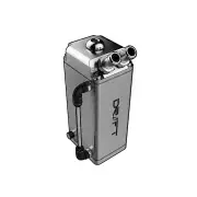 SAAS Oil Catch Tank - Polished 600ml Rectangle Suits Petrol and Diesel engines