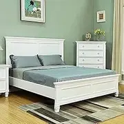 Life Décor Hilton Premium American Poplar Timber 4 pcs Bedroom Set (Queen + 2 x Bedside Table + Tallboy)