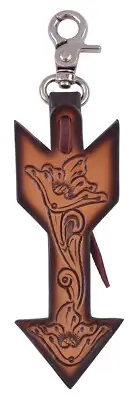 Circle Y Saddle Charm, Floral Arrow RD1JF
