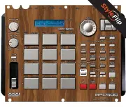 Akai MPC-500 | Wood 2 | Protective Decal | StyleFlip Skins