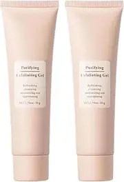 Miapina Exfoliating Gel,2025 New Facial Purifying Exfoliator Cleanser Unclogs Pores,Facial Cleanser For All Skin Types (2PCS)