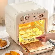 Wonder Oven White Toaster Oven Retro Toaster Oven Kitchen Appliances Retro Air Fryer Toaster Oven Air Fryer Combo White Air Fryer Convection Oven Countertop Air Fryer Toaster Oven Toaster Oven