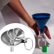 3x Kitchen Funnel Set Oil Liquid Funnel for Filling Bottles Transferring