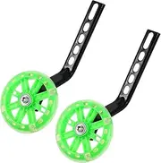TOKIDNY Training Wheels for Boys and Girls Bike 2 Pairs Wear-resistant Auxiliary Wheels Easy Installation Safe for Young Riders