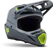 FOX V3 Divider MIPS Motocross Helmet, grey, Size L for Men