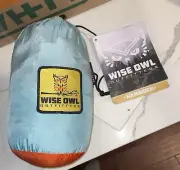 Wise Owl Outfitters Hammock Owlet Camping Kids Teal Featherlight Teal Hiking NWT