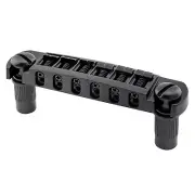 Musiclily Pro Black 52.5mm Tune-O-Matic Pigtail Wraparound Bridge For LP Guitar