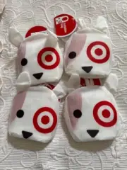 4 Target Bullseye Reusable Dog Foldable Pocket Shoulder Tote Bag 16x20 NEW