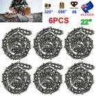 3x Chainsaw Chain 22" Inch Bar Saw 86DL 325 058 Fit BAUMR-AG SX75 MTM 72SX 62SX