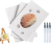 3D Canvas Painting Paper | Craft Supplies Paper Kit | 3D Foam Texture Crafts Accessories | Paint Pen for Birthday Greeting Cards Travel Projects Kids Children Funny Art Activities